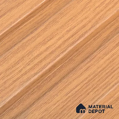 Wooden Look PN 07699 9.1 ft x 4.9 inch Charcoal Panel - 12 mm | Suitable for Living Room, Bedroom & TV Cabinet | Width is Subjected to 5% Variation