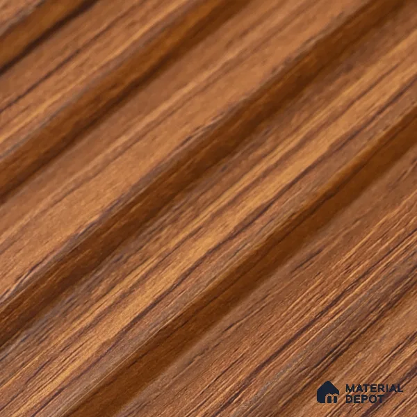 Wooden Look PN 07709 9.1 ft x 4.9 inch Charcoal Panel - 12 mm | Suitable for Living Room, Bedroom & TV Cabinet | Width is Subjected to 5% Variation