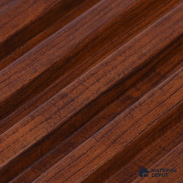 Wooden Look PN 07711 9.1 ft x 4.9 inch Charcoal Panel - 12 mm | Suitable for Living Room, Bedroom & TV Cabinet | Width is Subjected to 5% Variation