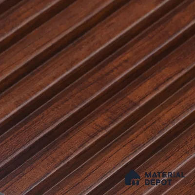 Wooden Look PN 07788 9.1 ft x 4.9 inch Charcoal Panel - 12 mm | Suitable for Living Room, Bedroom & TV Cabinet | Width is Subjected to 5% Variation