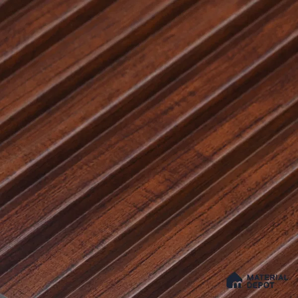Wooden Look PN 07788 9.1 ft x 4.9 inch Charcoal Panel - 12 mm | Suitable for Living Room, Bedroom & TV Cabinet | Width is Subjected to 5% Variation