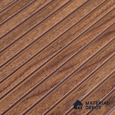 Wooden Look PN 07792 8 ft x 7.8 inch Charcoal Panel - 6 mm | Suitable for Living Room, Bedroom & Office | Width is Subjected to 5% Variation