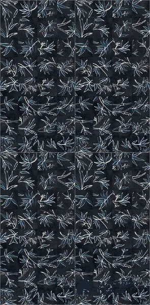 Tropical Wall Tile TL 10942 Greenish Leaf Decore 4 ft x 2 ft Matte Finish Vitrified Tile - 9 mm | Suitable for Bathroom, Accent/Feature Wall, Dining Area