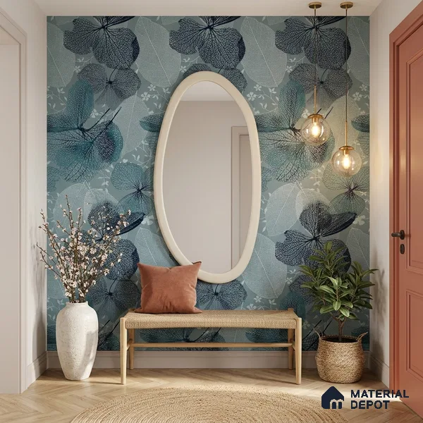 Tropical Wall Tile TL 12273 Berlin Decore 4 ft x 2 ft Sugar + (Glossy Granula/Glue) Finish Vitrified Tile - 9 mm | Suitable for Bathroom, Accent/Feature Wall, Dining Area
