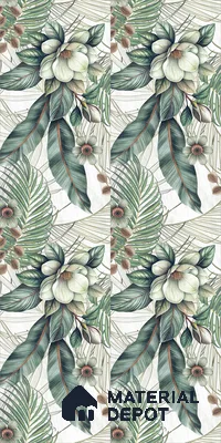 Tropical Wall Tile TL 12294 Lithics Decore 4 ft x 2 ft Pearl Carving Finish Vitrified Tile - 9 mm | 2 Random Designs | Suitable for Bathroom, Accent/Feature Wall, Foyer