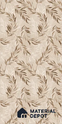 Tropical Wall Tile TL 12233 Mural Decore 4 ft x 2 ft Policer Glid Finish Vitrified Tile - 9 mm | Suitable for Bathroom, Accent/Feature Wall, Dining Area