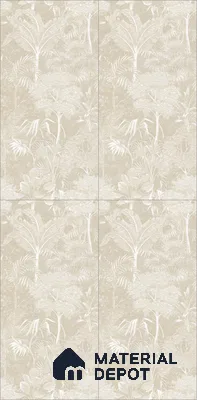 Tropical Wall Tile TL 12239 Oriana Farmland Decore 4 ft x 2 ft Shapecer Mist Finish Vitrified Tile - 9 mm | Suitable for Bathroom, Accent/Feature Wall, Foyer