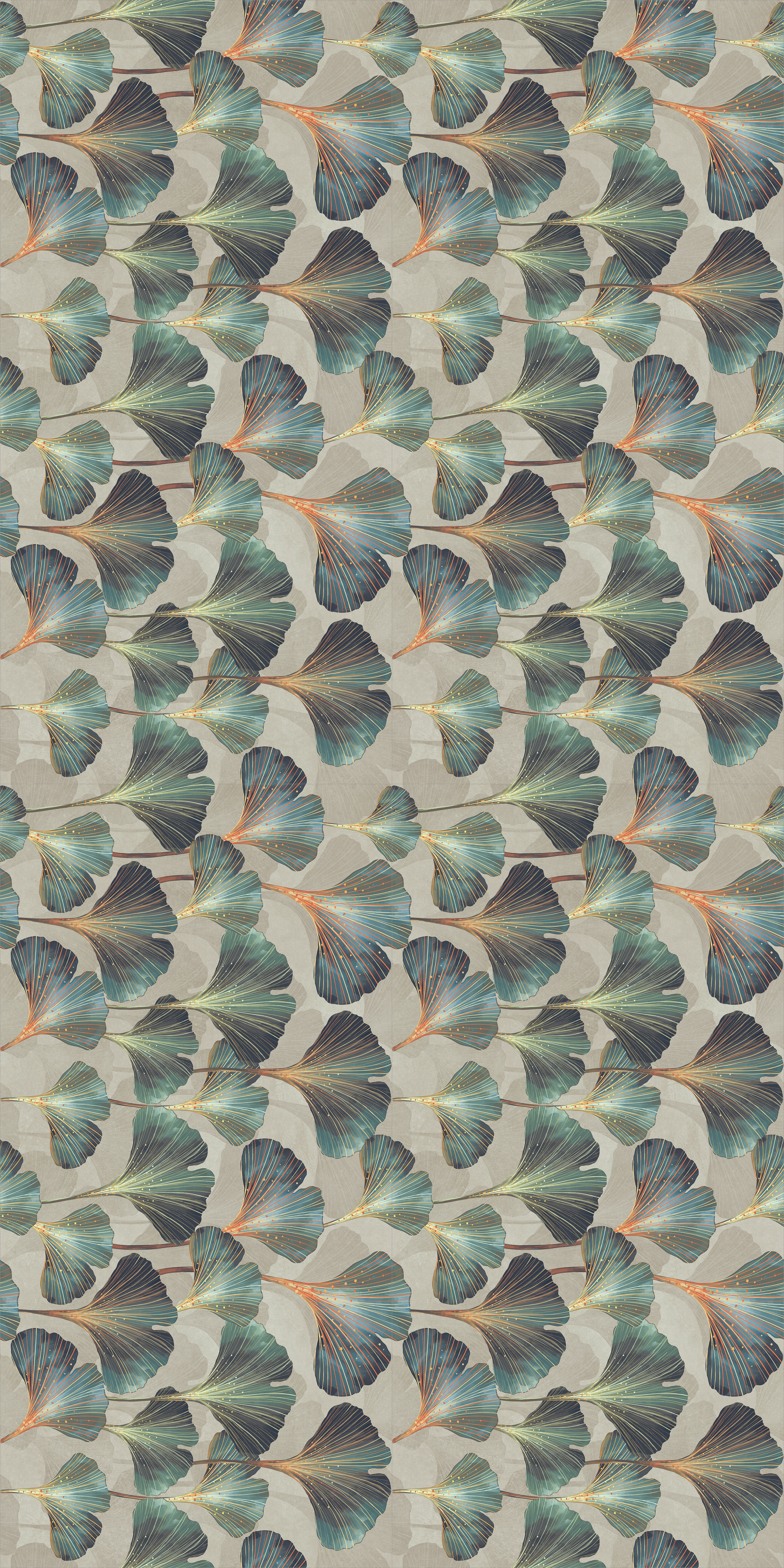 Floral Wall Tile TL 12232 Logas Olive Decore 4 ft x 2 ft Policer Glid Finish Vitrified Tile - 9 mm | Suitable for Bathroom, Accent/Feature Wall, Dining Area