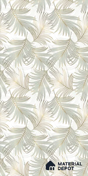 Tropical Wall Tile TL 12230 Antolia Decore 4 ft x 2 ft Policer Glid Finish Vitrified Tile - 9 mm | Suitable for Bathroom, Accent/Feature Wall, Foyer