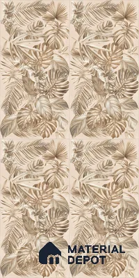 Tropical Wall Tile TL 12738 Nebula Ivory Decor 4 ft x 2 ft Matte Finish Vitrified Tile - 8.5 mm