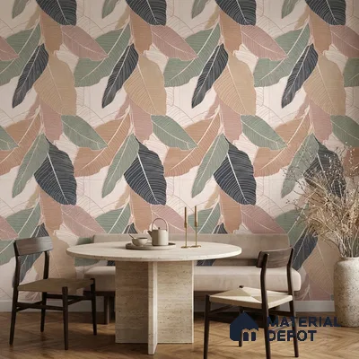 Tropical Wall Tile TL 12773 B Balta Crema Decore 4 ft x 2 ft Matte Finish Vitrified Tile - 9 mm