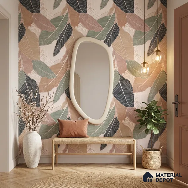 Tropical Wall Tile TL 12773 B Balta Crema Decore 4 ft x 2 ft Matte Finish Vitrified Tile - 9 mm