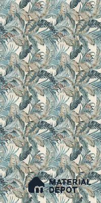 Tropical Wall Tile TL 12774 Elista Mist Decor 4 ft x 2 ft Matte Finish Vitrified Tile - 9 mm