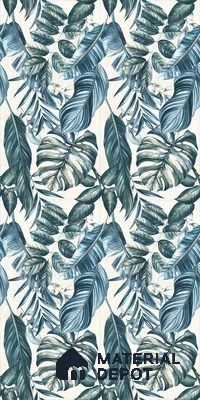 Tropical Wall Tile TL 12772 Malaga Bianco Decor 4 ft x 2 ft Carving Matte Finish Vitrified Tile - 9 mm