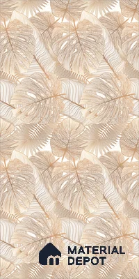Tropical Wall Tile TL 09606 4 ft x 2 ft Glossy Finish Vitrified Tile - 9 mm | Suitable for Bathroom, Accent/Feature Wall, Dining Area