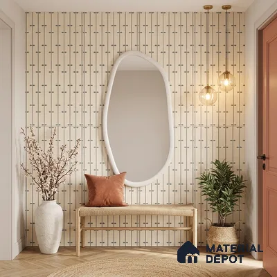 Wall Tile TL 10983 B | Arebic Aqua Decor | 4 ft x 2 ft Crits Micro Matte Finish Porcelain Tile - 9 mm | Suitable for Bathroom, Accent/Feature Wall, Dining Area | 3 mm Spacer Required