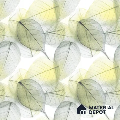Tropical Wall Tile TL 08716 Green 4 ft x 2 ft Glossy Finish Vitrified Floor & Wall Tile - 8.5 mm | Suitable for Bathroom, Accent/Feature Wall, Dining Area