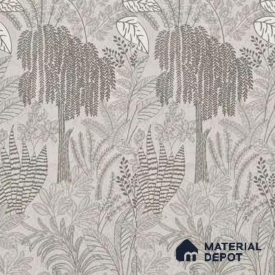 Tropical Wall Tile TL 12125 B Retina Gris Bloom 4 ft x 2 ft Vitrified Matte Finish - 9 mm | Suitable for Bathroom, Accent/Feature Wall, Dining Area