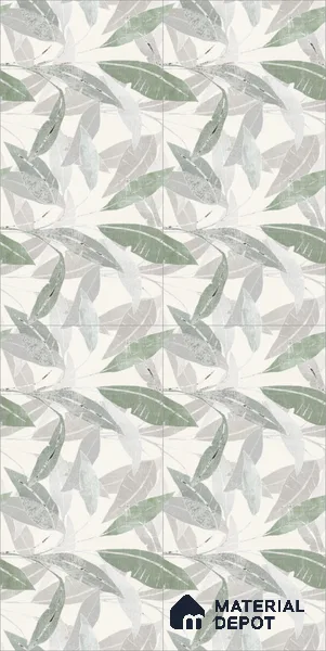 Tropical Wall Tile TL 07852 B Tropical Beige Decor 4 ft x 2 ft Vitrified Matte Finish - 9 mm | Suitable for Bathroom, Accent/Feature Wall, Basin Area | 1 1 1 Random Design