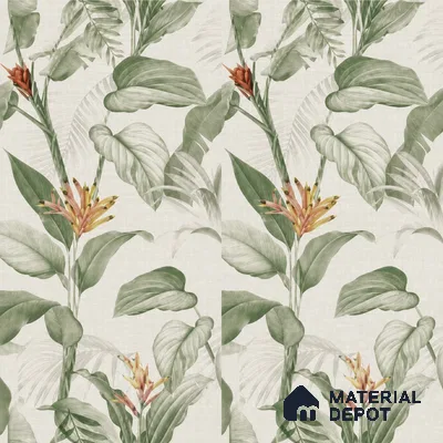 Tropical Wall Tile TL 10762 B Fabric Tropical B 4 ft x 2 ft Matte Finish Vitrified Tile - 10 mm | Suitable for Bathroom, Accent/Feature Wall, Basin Area