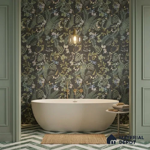 Tropical Wall Tile TL 10759 Marly Careno Sera 4 ft x 2 ft Matte Finish Vitrified Tile - 10 mm | Suitable for Bathroom, Accent/Feature Wall, Bedroom