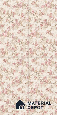 Tropical Wall Decor Tile TL 11709 | 4 ft x 2 ft Vitrified Glue Double Digital Tile - 9 mm | Suitable for Bathroom, Accent/Feature Wall, Bedroom