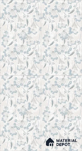 Tropical Wall Tropical Tile TL 11830 C | 4 ft x 2 ft Vitrified Carving Matte Tile - 9 mm | Suitable for Bathroom, Accent/Feature Wall, Foyer