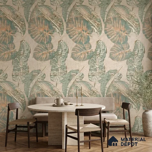 Tropical Wall & Floor Tile TL 11864 | 4 ft x 2 ft Vitrified Double Digital Matte Tile - 9 mm | Suitable for Bathroom, Accent/Feature Wall, Foyer