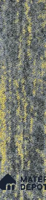 02-Yellow 1000x250 mm PVC Back Carpet Tile - 5 mm