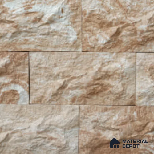 Europian Castle WL 00413 B Concrete Panel 1.29 ft x 7.5 in - 55 mm