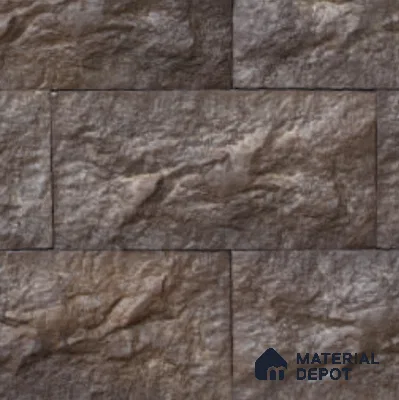 Europian Castle WL 00413 H Concrete Panel 1.29 ft x 7.5 in - 55 mm
