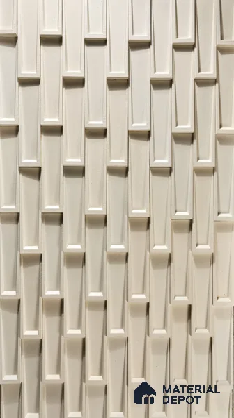 Vegas Cream WL 00436 B Concrete Panel 1.31 ft x 3.94 in - 30 mm
