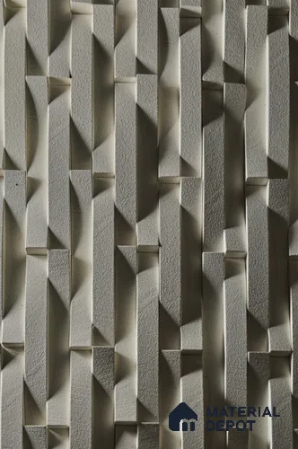Feather Cream WL 00438 B Concrete Panel 1.31 ft x 3.94 in - 30 mm