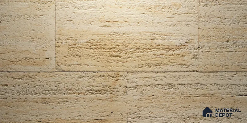 Travertino WL 00412 B Concrete Panel 1.58 ft x 4 in - 18 mm