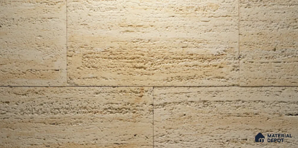 Travertino WL 00412 B Concrete Panel 1.58 ft x 4 in - 18 mm