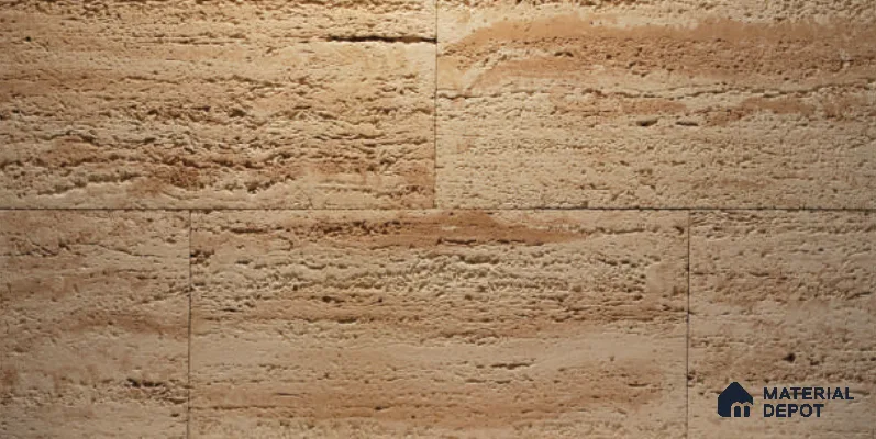 Travertino WL 00412 C Concrete Panel 1.58 ft x 4 in - 18 mm