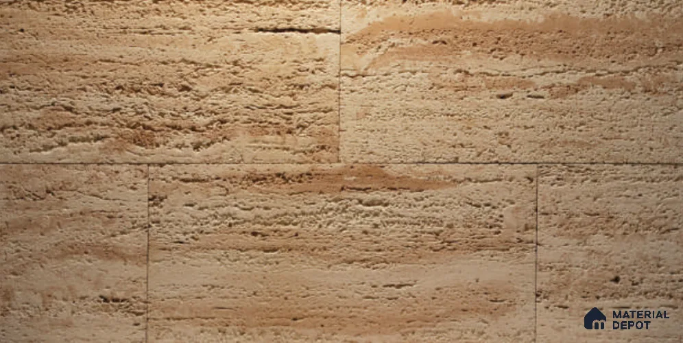 Travertino WL 00412 C Concrete Panel 1.58 ft x 4 in - 18 mm