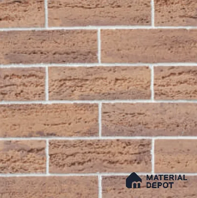 Travertine Brick WL 00414 F Concrete Panel 1 ft x 4 in - 18 mm