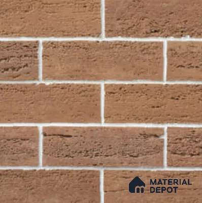 Travertine Brick WL 00414 C Concrete Panel 1 ft x 4 in - 18 mm