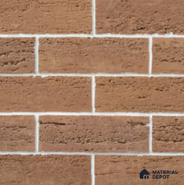 Travertine Brick WL 00414 C Concrete Panel 1 ft x 4 in - 18 mm