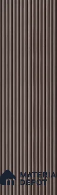Beige Wooden Louver PN 05659 8 ft x 5 inch Charcoal Panel - 10 mm | Suitable for Feature Wall, TV Unit & Living Room | Width is Subjected to 5% Variation