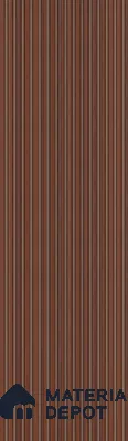 Brown Wooden Louver PN 05662 8 ft x 5 inch Charcoal Panel - 10 mm | Suitable for Feature Wall, TV Unit & Living Room | Width is Subjected to 5% Variation