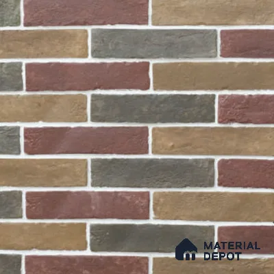Atlantic Brick WL 00426 C Concrete Panel 11 in x 2.5 in - 20 mm