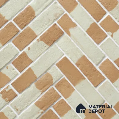 French Brick WL 00416 B Concrete Panel 11 in x 2.5 in - 20 mm