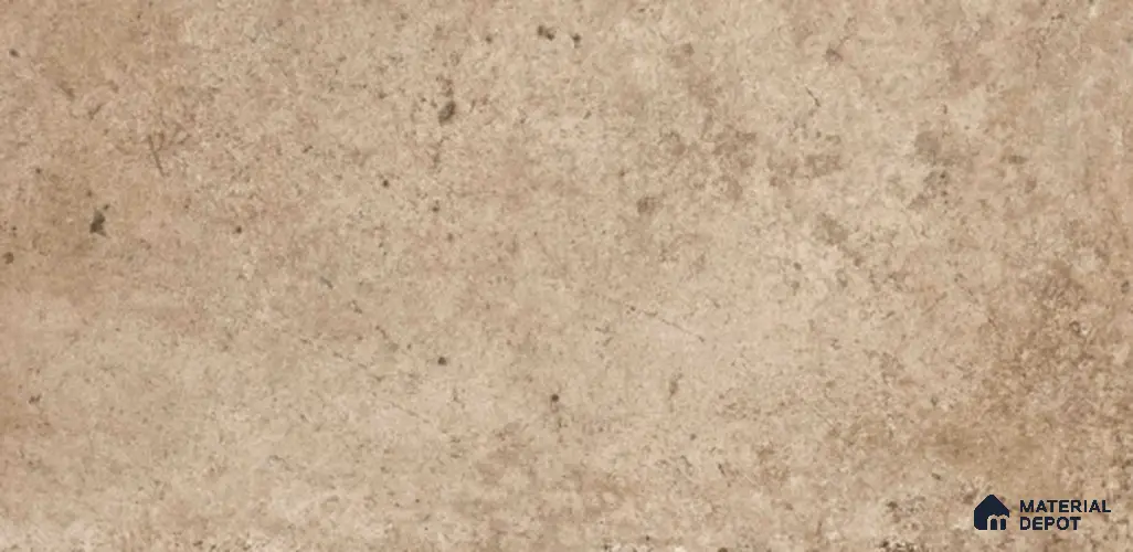 Stone Floor Tile TL 10099 B Rust Natural 16 x 8 inch Matte Finish Vitrified Anti Skid Tile - 12 mm | Suitable For Balcony, Patio, Outdoor