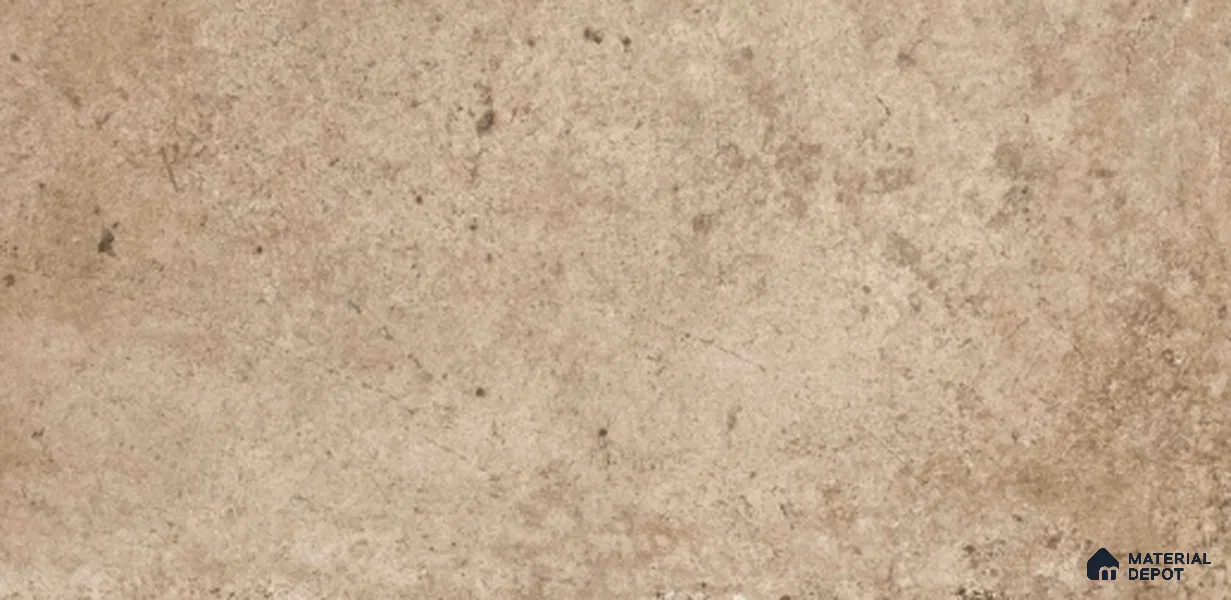 Stone Floor Tile TL 10099 B Rust Natural 16 x 8 inch Matte Finish Vitrified Anti Skid Tile - 12 mm | Suitable For Balcony, Patio, Outdoor