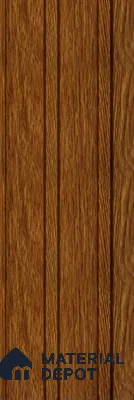 Brown Wooden Louver PN 05589 8 ft x 5 inch Charcoal Panel - 12 mm | Suitable for Feature Wall, TV Unit & Living Room | Width is Subjected to 5% Variation