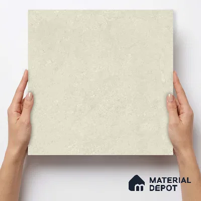 Moroccan Wall & Floor Light Tile TL 11680 Sandstone Mist 1 ft x 1 ft Ceramic Matte Finish Tile - 10 mm | Suitable For Kitchen, Bathroom, Balcony
