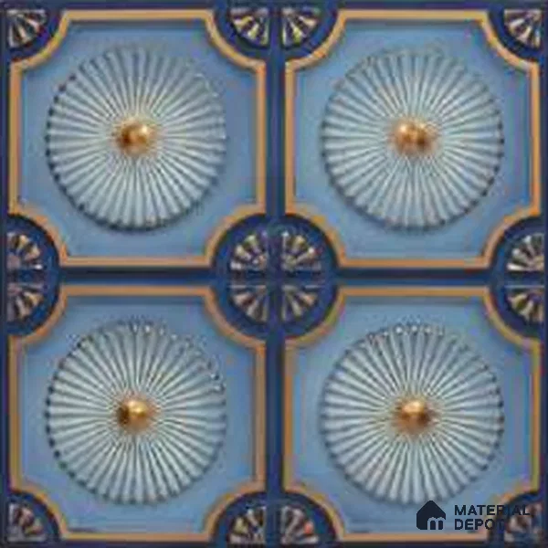 106 Golden Swan 2 ft x 2 ft Decorative Ceiling Tile - 6 mm