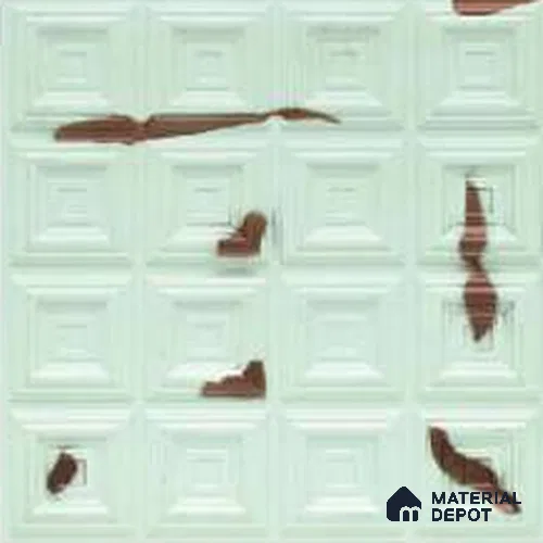 270 Damaged Tin 2 ft x 2 ft Decorative Ceiling Tile - 6 mm